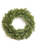 12-Inch Canadian Pine Wreath - 120 Tips - Pack of 24 - Christmas Wreaths, Holiday Decorations, Festive Greenery, Artificial Pine Wreaths, Floral Home by Artificial Flowers