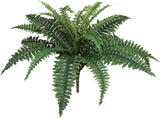 Lush 28-Inch Artificial Boston Fern - Realistic, Full 25 Frond Silk Plant for Elegant Home Decor & Office Greenery, Floral Home by Artificial Flowers