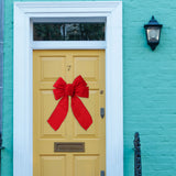 12 Pack: 12" x 18" Red Wired Bow, Decorative Holiday Ribbon Accent, Perfect for Christmas Gifts, Wreaths, and Party Décor