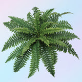 Boston Fern Plant with 25 Silk Fronds, 28