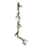 Lush 6' Mini English Ivy Garland Set, 12 Pieces - Lifelike Green Foliage with 174 Leaves, Perfect for Elegant Home Decor and Garden Accents, Floral Home by Artificial Flowers