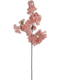 Light Pink Cherry Blossom Branches with Lifelike Silk Flowers (12 Pack) - 30", Floral Home by Artificial Flowers