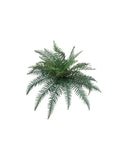 Set of 6 Premium 38" River Mixed Ferns - Indoor/Outdoor Artificial Greenery Decor, Lifelike and Durable, Floral Home by Artificial Flowers