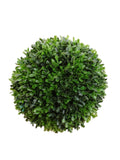 UV-Resistant Green Boxwood Ball for Indoor/Outdoor Use (4 Pack) - 9", Floral Home by Artificial Flowers