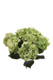 22-Inch Green Artificial Hydrangea Bush with 7 Lifelike Heads - Ideal for Home & Event Decor, Arrangements, Weddings, Wreaths - Premium Silk Flower for Long-Lasting, Floral Home by Artificial Flowers