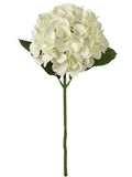 18-Inch Sophisticated Cream Hydrangea Stem Set (12 Pcs) - Large 7-Inch Blooms - Perfect for Chic Home Decor, Wedding Centerpieces & Special Event Floral Arrangements, Floral Home by Artificial Flowers