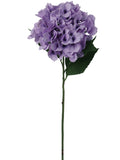 Enchanting Purple Hydrangea Set of 12 - Lifelike Artificial Flowers for Home Decor, Weddings, and Events, Floral Home by Artificial Flowers