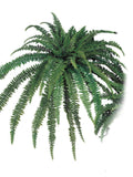 Luxurious Boston Fern - 48" Diameter, 88 Lush Fronds - 2-Piece Set of Artificial Indoor/Outdoor Plants for Home and Garden Decor