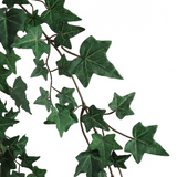 Artificial English Ivy Bush with 530 Lifelike Silk Leaves - 33in., Floral Home by Artificial Flowers