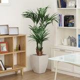 Artificial Silk Areca Palm Tree in Black Pot 5.5'  ArtificialFlowers   