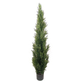 Artificial Cedar Tree Topiary Indoor Outdoor UV 60" Topiaries ArtificialFlowers   