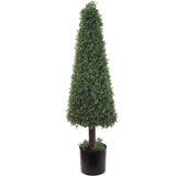 Boxwood Cone Topiary Artificial UV Indoor Outdoor 39"  ArtificialFlowers   