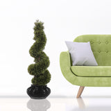 Artificial Cedar Spiral Topiary Tree-36" Plants artificialflowersdotcom   