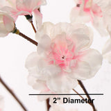 Artificial Cherry Blossom Branch-36" (4 Pieces) Artificial Flowers artificialflowersdotcom   