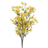 Artificial Silk Forsythia Bush-28